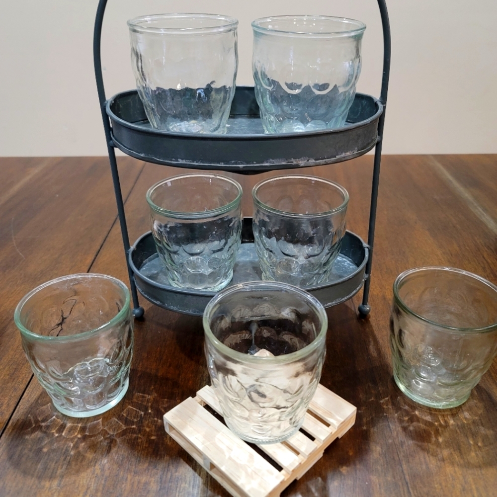 Vintage Old-fashioned Anchor Hocking Glass